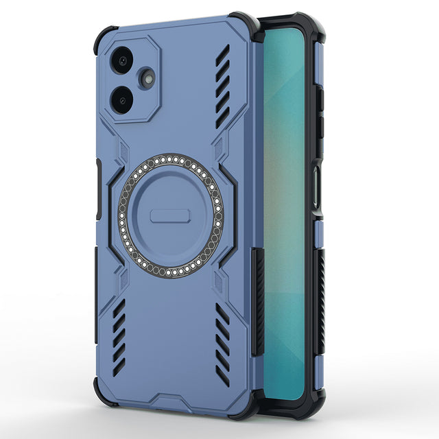 Husa de protectie Techsuit ArmorMag compatibil cu Samsung Galaxy A06, Albastru