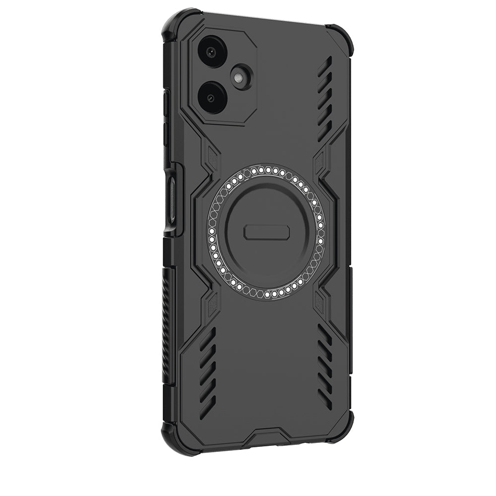 Husa de protectie Techsuit ArmorMag compatibil cu Samsung Galaxy A06, Negru