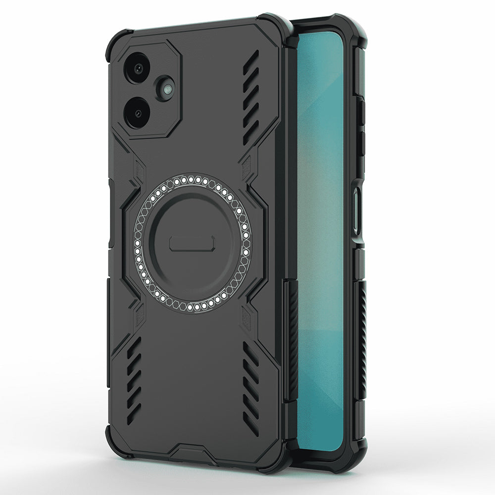 Husa de protectie Techsuit ArmorMag compatibil cu Samsung Galaxy A06, Negru