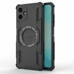 Husa de protectie Techsuit ArmorMag compatibil cu Samsung Galaxy A06, Negru