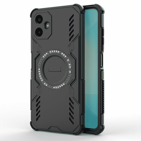 Husa de protectie Techsuit ArmorMag compatibil cu Samsung Galaxy A06, Negru