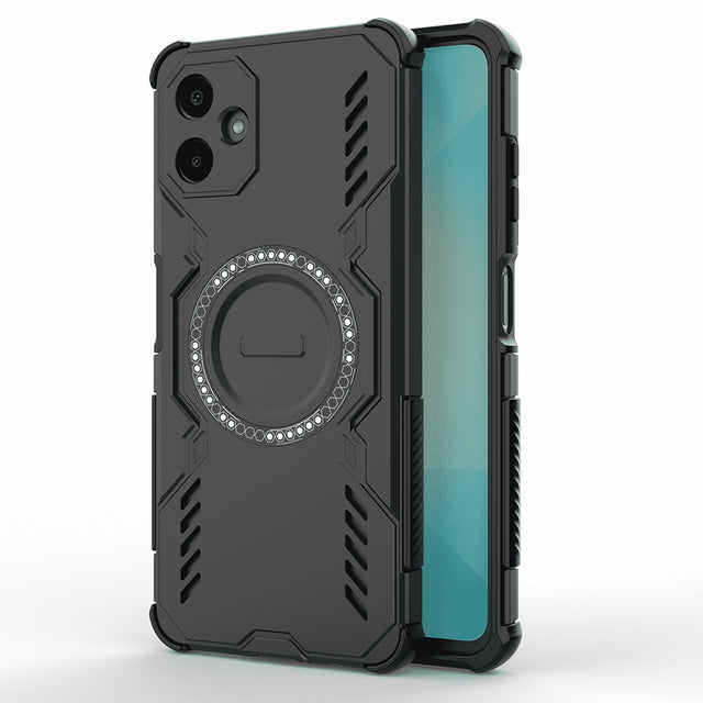 Husa de protectie Techsuit ArmorMag compatibil cu Samsung Galaxy A06, Negru