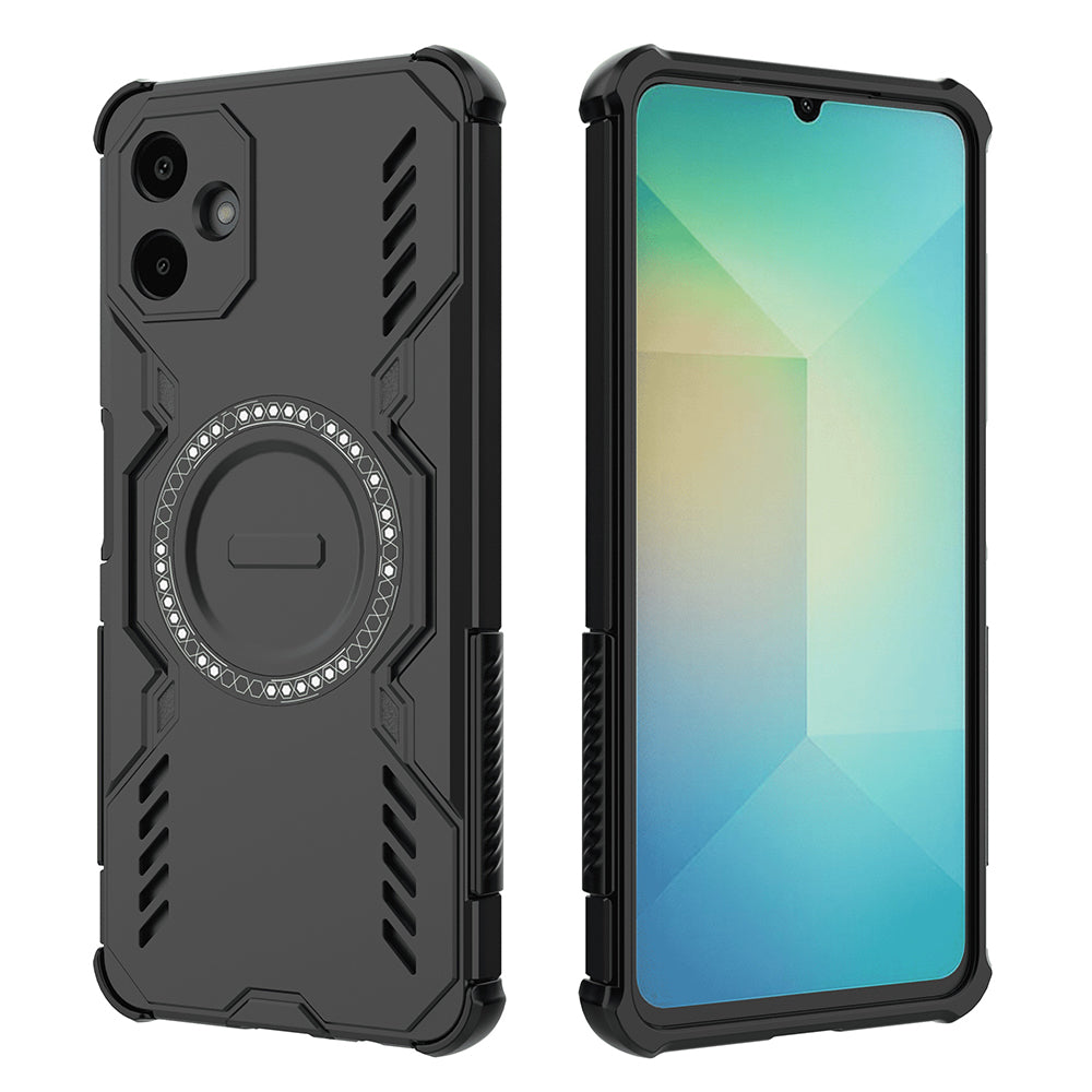 Husa de protectie Techsuit ArmorMag compatibil cu Samsung Galaxy A06, Negru