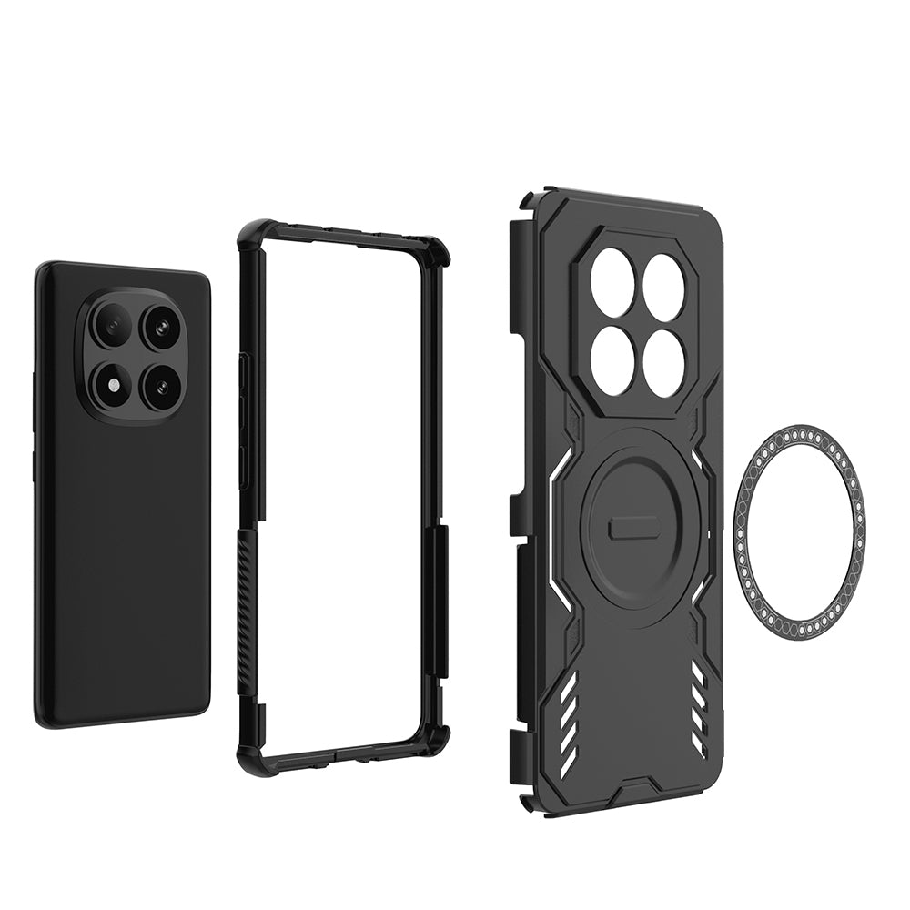 Husa de protectie Techsuit ArmorMag compatibil cu Xiaomi Redmi Note 14 Pro 4G, Albastru