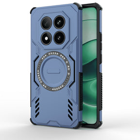 Husa de protectie Techsuit ArmorMag compatibil cu Xiaomi Redmi Note 14 Pro 4G, Albastru