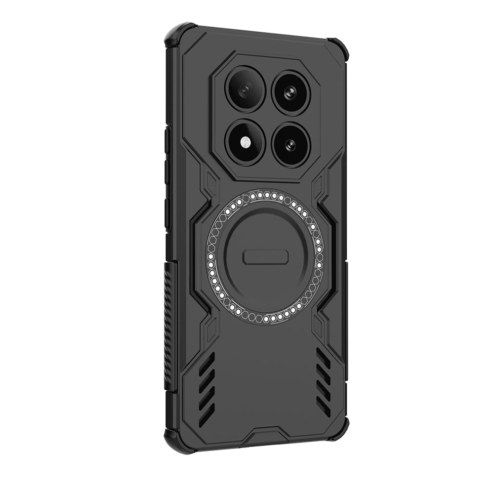 Husa de protectie Techsuit ArmorMag compatibil cu Xiaomi Redmi Note 14 Pro 4G, Negru