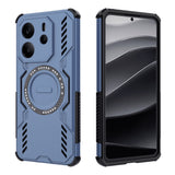 Husa de protectie Techsuit ArmorMag compatibil cu Xiaomi Redmi Note 14 4G (Regional), Albastru
