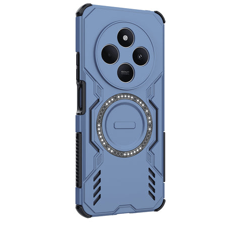 Husa de protectie Techsuit ArmorMag compatibil cu Xiaomi Redmi 14C / Poco C75, Albastru