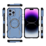Husa de protectie Techsuit ArmorMag compatibil cu iPhone 16 Pro, Albastru