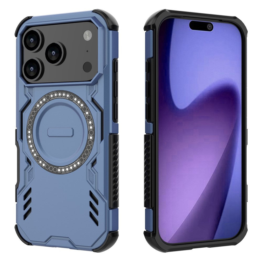 Husa de protectie Techsuit ArmorMag compatibil cu iPhone 17 Pro, Albastru