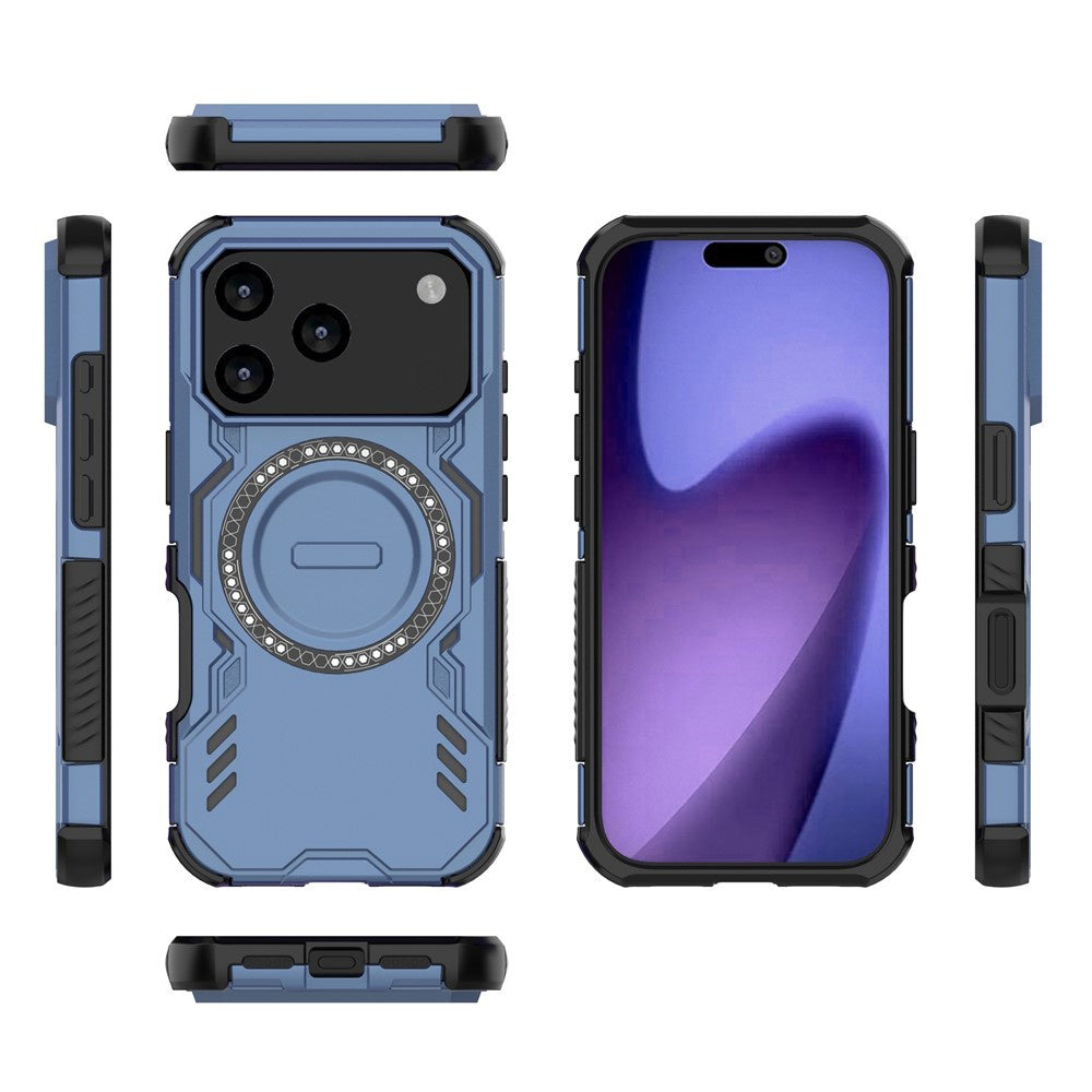 Husa de protectie Techsuit ArmorMag compatibil cu iPhone 17 Pro, Albastru