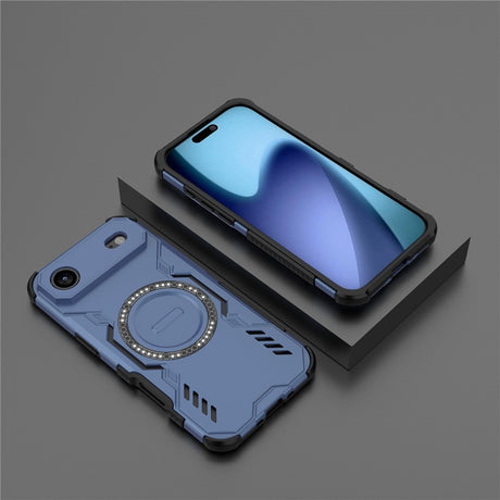 Husa de protectie Techsuit ArmorMag compatibil cu iPhone 17 Air, Albastru