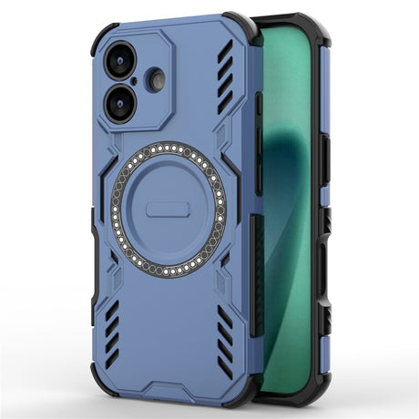 Husa de protectie Techsuit ArmorMag compatibil cu iPhone 17, Albastru