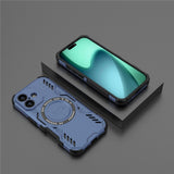 Husa de protectie Techsuit ArmorMag compatibil cu iPhone 17, Albastru