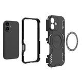 Husa de protectie Techsuit ArmorMag compatibil cu iPhone 17, Albastru