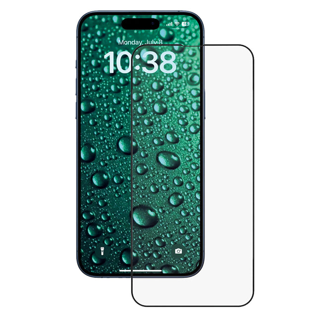 Folie de protectie ANANK 3D Invisible 5X Reinforced Edge to Edge compatibil cu iPhone 17, Negru
