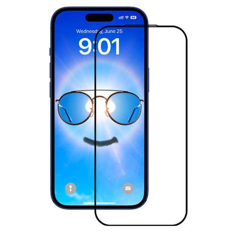 Folie de protectie ANANK 2.5D Anti-reflection compatibil cu iPhone 17 Pro Max, Negru