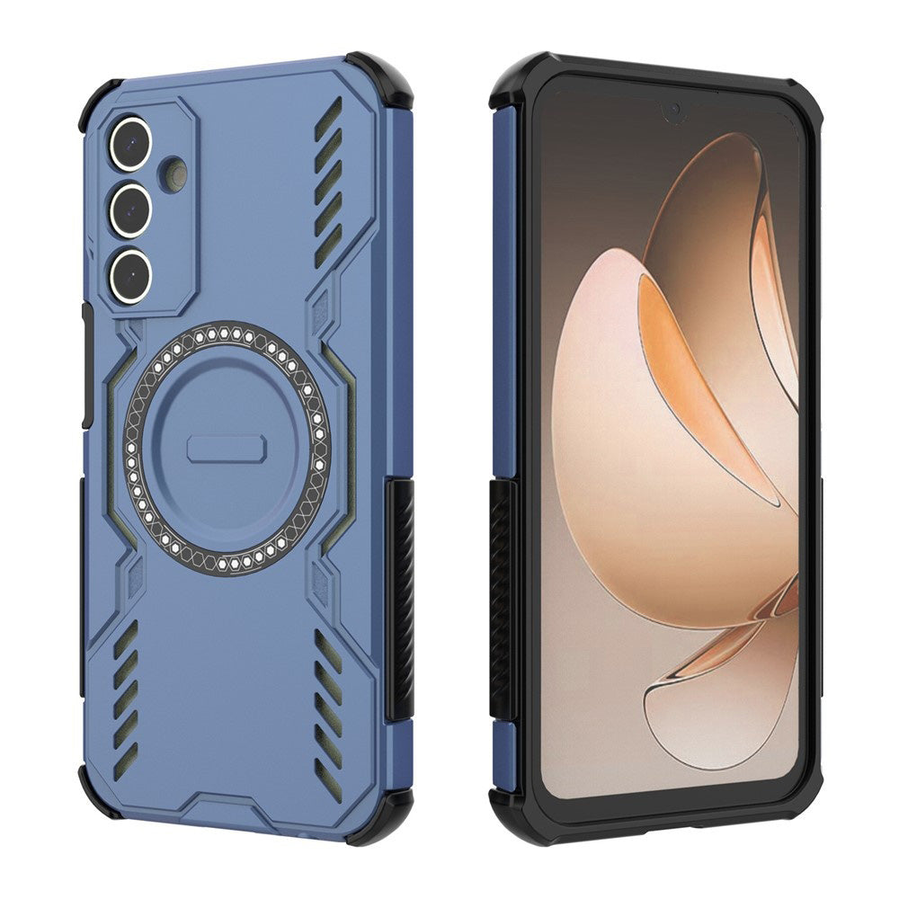Husa de protectie Techsuit ArmorMag compatibil cu Samsung Galaxy A15 4G / A15 5G, Albastru