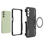 Husa de protectie Techsuit ArmorMag compatibil cu Samsung Galaxy A15 4G / A15 5G, Albastru