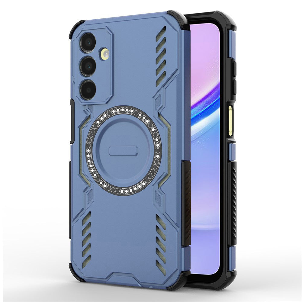 Husa de protectie Techsuit ArmorMag compatibil cu Samsung Galaxy A15 4G / A15 5G, Albastru