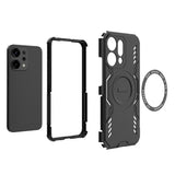 Husa de protectie Techsuit ArmorMag compatibil cu Oppo Reno14, Albastru