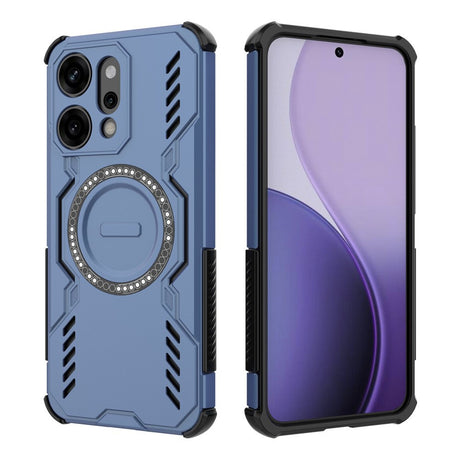 Husa de protectie Techsuit ArmorMag compatibil cu Oppo Reno14 Pro, Albastru
