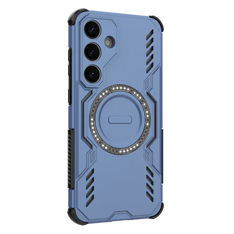 Husa de protectie Techsuit ArmorMag compatibil cu Samsung Galaxy S25 Plus, Albastru