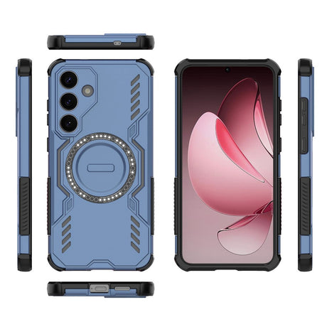 Husa de protectie Techsuit ArmorMag compatibil cu Samsung Galaxy S25 Plus, Albastru