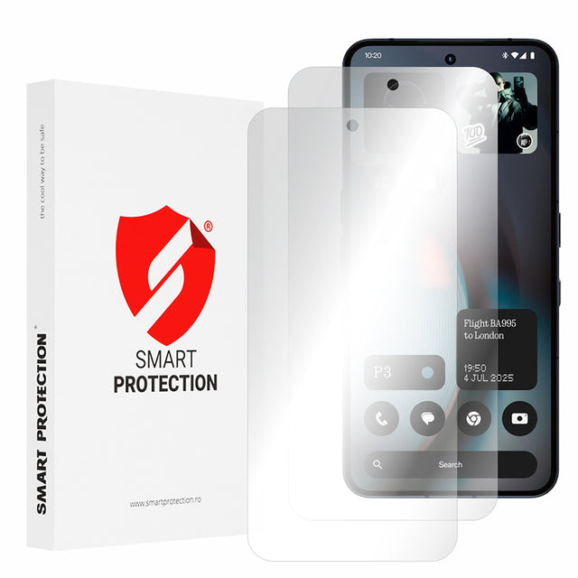 Folie de protectie Smart Protection Premium Classic (set de 2) compatibil cu Nothing Phone (3), Transparent