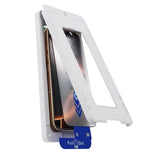 Folie de protectie ANANK 2.5D 2X Reinforced with Installation Box compatibil cu iPhone 16 Pro, Negru