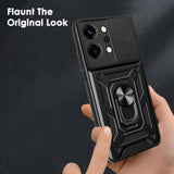 Husa de protectie Techsuit CamShield Series compatibil cu Oppo Reno14, Negru