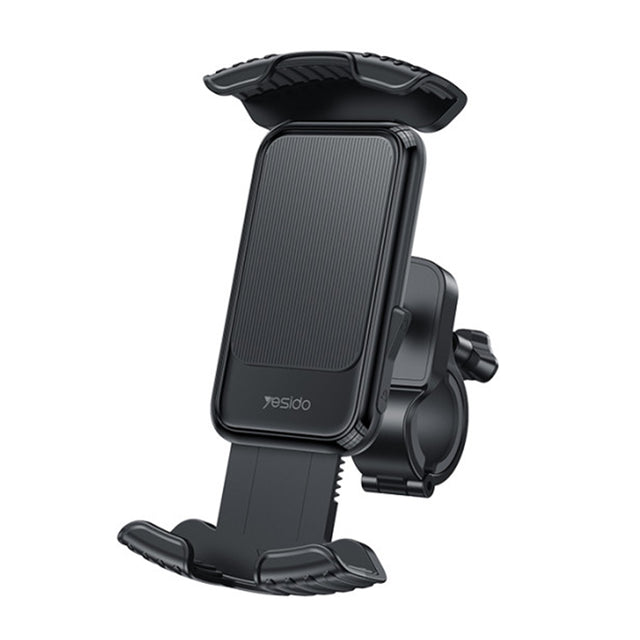 Suport Yesido Bicycle Phone (C249), 360 Rotation, One-Touch Stabilization Locking, 4.8-7.2", Negru