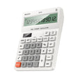 Gadget Yesido Desk Calculator (EC10), LCD Display, Ergonomic Design, Solar and Battery Power Source, MAx 12 Digits of Number, Alb