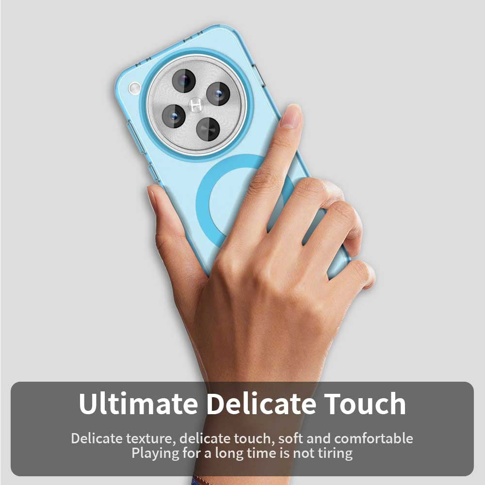 Husa de protectie Techsuit CandyCase MagSafe compatibil cu Oppo Find X8 Pro, Albastru