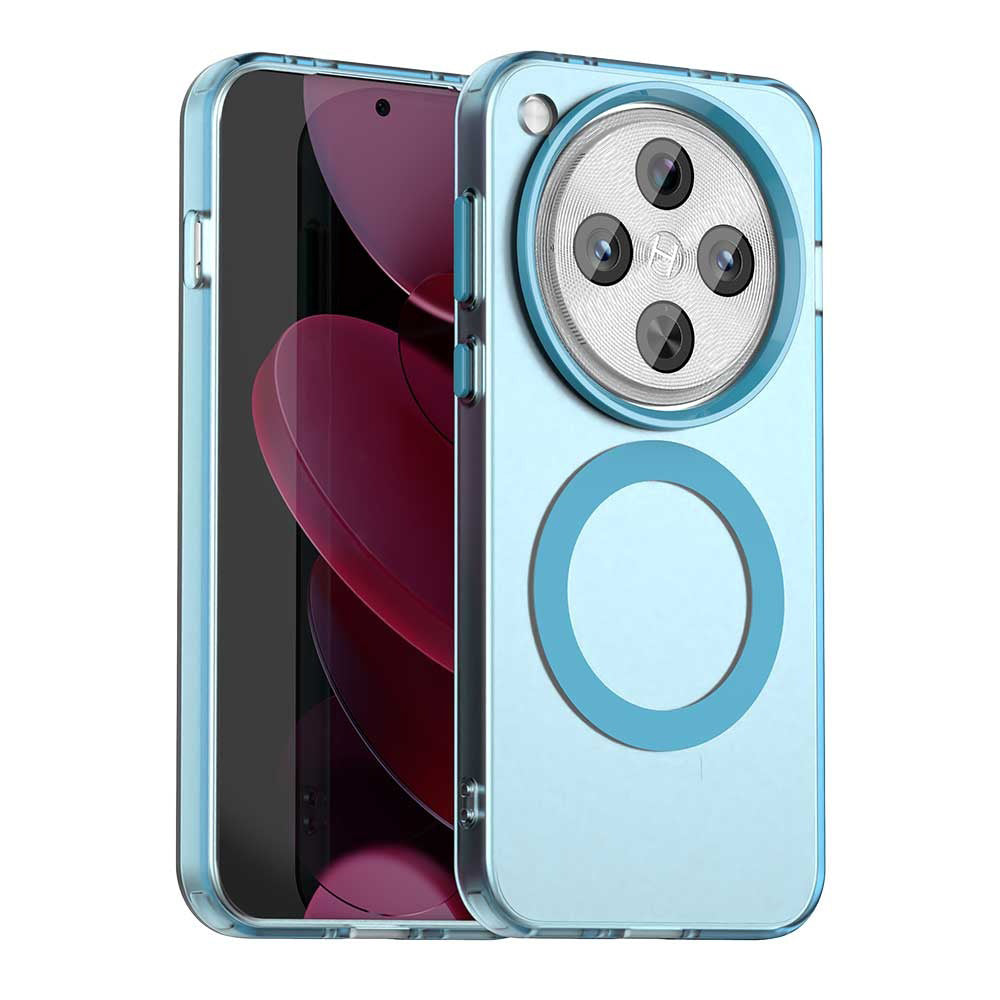Husa de protectie Techsuit CandyCase MagSafe compatibil cu Oppo Find X8 Pro, Albastru