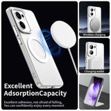Husa de protectie Techsuit CandyCase MagSafe compatibil cu Oppo Reno13 F 4G / Reno13 F 5G / Reno13 FS 5G, Alb