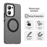Husa de protectie Techsuit CandyCase MagSafe compatibil cu Oppo Reno13 F 4G / Reno13 F 5G / Reno13 FS 5G, Negru