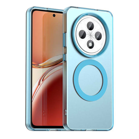 Husa de protectie Techsuit CandyCase MagSafe compatibil cu Oppo Reno12 F 4G / Reno12 F 5G / Reno12 FS 4G / Reno12 FS 5G, Albastru