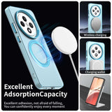 Husa de protectie Techsuit CandyCase MagSafe compatibil cu Oppo Reno12 F 4G / Reno12 F 5G / Reno12 FS 4G / Reno12 FS 5G, Albastru