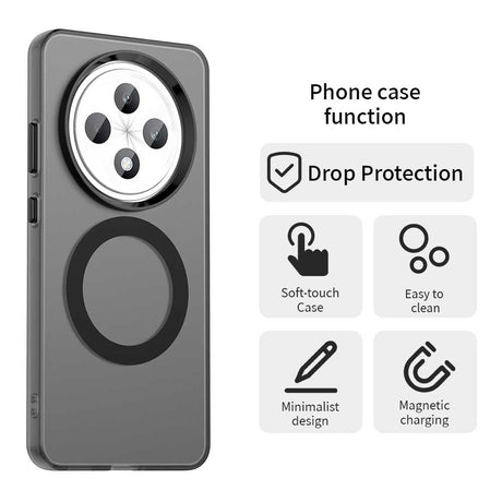 Husa de protectie Techsuit CandyCase MagSafe compatibil cu Oppo Reno12 F 4G / Reno12 F 5G / Reno12 FS 4G / Reno12 FS 5G, Negru