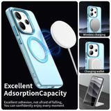 Husa de protectie Techsuit CandyCase MagSafe compatibil cu Xiaomi Redmi Note 14 4G (Standard), Albastru