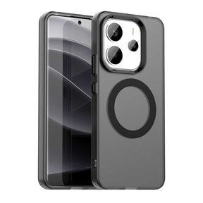 Husa de protectie Techsuit CandyCase MagSafe compatibil cu Xiaomi Redmi Note 14 4G (Standard), Negru