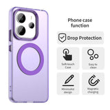 Husa de protectie Techsuit CandyCase MagSafe compatibil cu Xiaomi Redmi Note 14 4G (Regional), Mov
