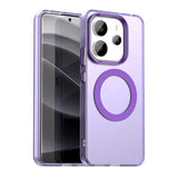 Husa de protectie Techsuit CandyCase MagSafe compatibil cu Xiaomi Redmi Note 14 4G (Regional), Mov