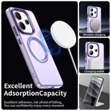 Husa de protectie Techsuit CandyCase MagSafe compatibil cu Xiaomi Redmi Note 14 4G (Regional), Mov
