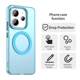 Husa de protectie Techsuit CandyCase MagSafe compatibil cu Xiaomi Redmi Note 14 4G (Regional), Albastru