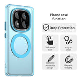 Husa de protectie Techsuit CandyCase MagSafe compatibil cu Xiaomi Redmi Note 14 Pro 4G, Albastru