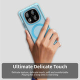 Husa de protectie Techsuit CandyCase MagSafe compatibil cu Xiaomi Redmi Note 14 Pro 4G, Albastru