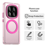 Husa de protectie Techsuit CandyCase MagSafe compatibil cu Xiaomi Redmi Note 14 Pro 5G / Poco X7, Roz