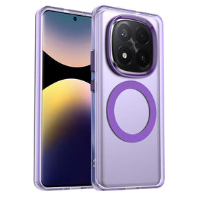 Husa de protectie Techsuit CandyCase MagSafe compatibil cu Xiaomi Redmi Note 14 Pro+ 5G, Mov